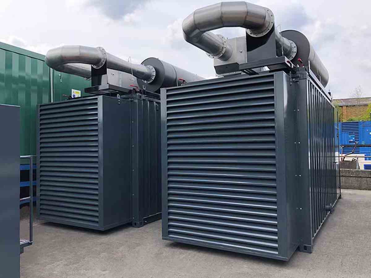 Two 800kVA generators with SER