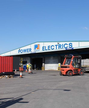 Power Electrics Bristol headquarters depot